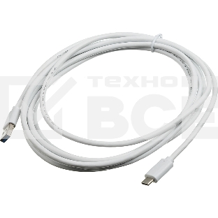 Кабель Buro BHP USB-TPC-3W USB 3.0 A(m) USB Type-C (m) 3м белый
