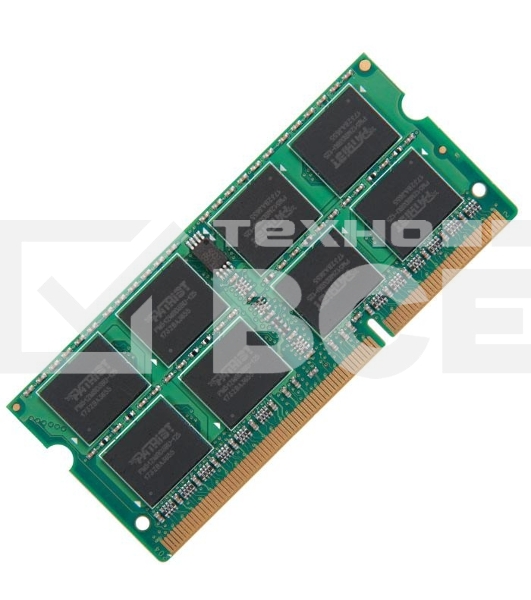 Оперативная память Patriot, DDR3L, 8GB (1x8 GB), 1600 MHz, CL11, SO-DIMM