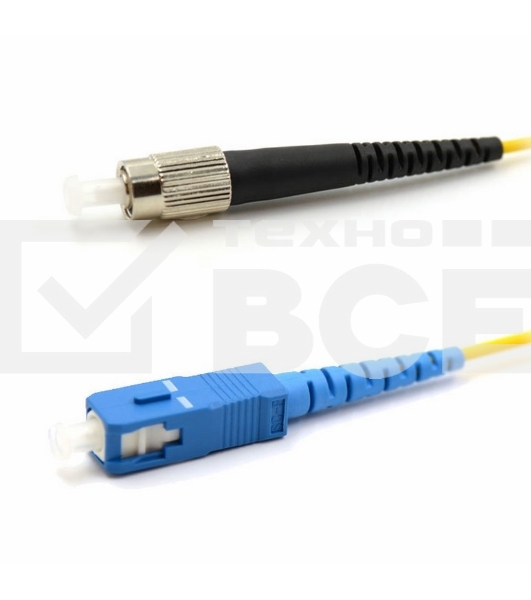 Патч-корд оптический переходной (SM), 9/125 (OS2), SC/UPC-FC/UPC, (Simplex), LSZH, 3м