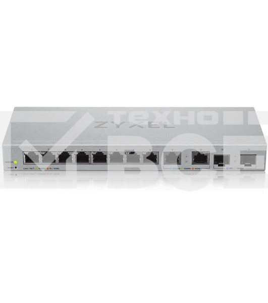 Коммутатор Zyxel XGS1210-12-ZZ0102F 8x1Гбит/с 2x2.5Гбит/с 2SFP+ управляемый