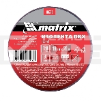 Изолента ПВХ, 19 мм х 20 м, черная, 150мкм Matrix, фото 1