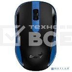 Мышь беспроводная Genius NX-8008S синий, 1200 dpi, радиоканал, USB, кнопки - 3, фото8