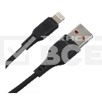 Кабель GoPower GP01L USB (m)-Lightning (m) 1.0м 2.4A ПВХ черный (1/800), фото2