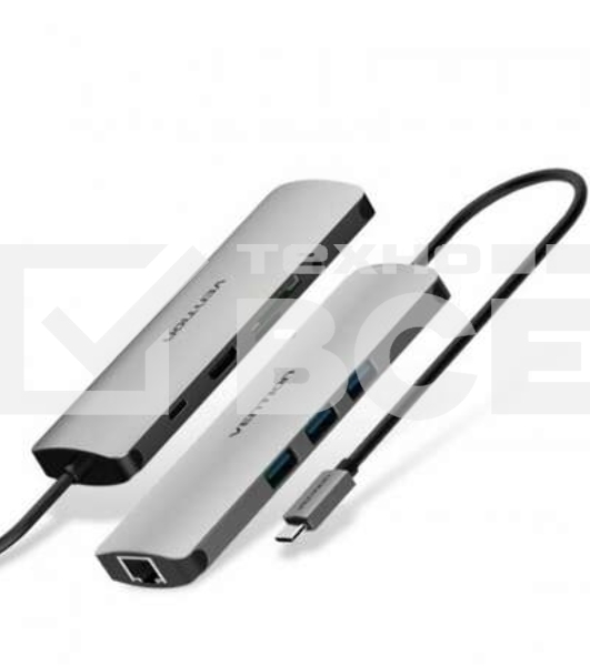 Мультифункциональный хаб Vention USB Type C 9 в 1