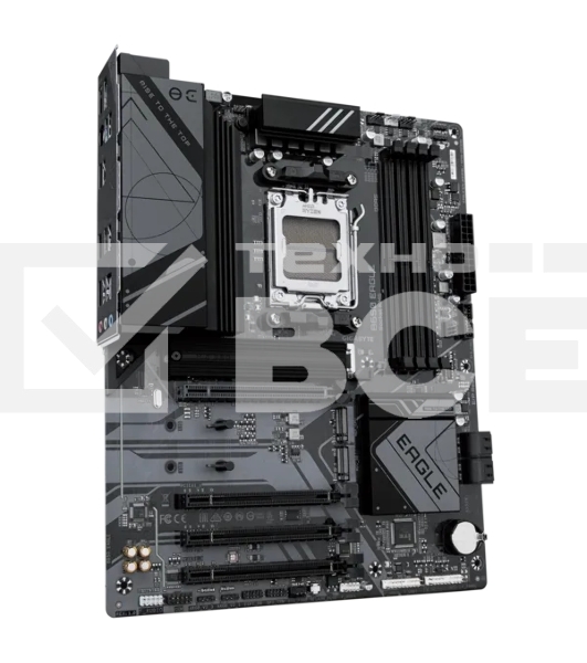 Материнская плата GIGABYTE B650 EAGLE, AM5, AMD B650, 4xDDR5, 4xSATA, 3xM.2, 1xPCI-E 4.0 x16, 1xHDMI, 1xDP, 2xUSB-C 3.2 Gen 1, 2xUSB-A 3.2 Gen 2, 6xUSB-A 2.0, 1x 1Gb LAN, 3x3.5 мм, 7.1, ATX