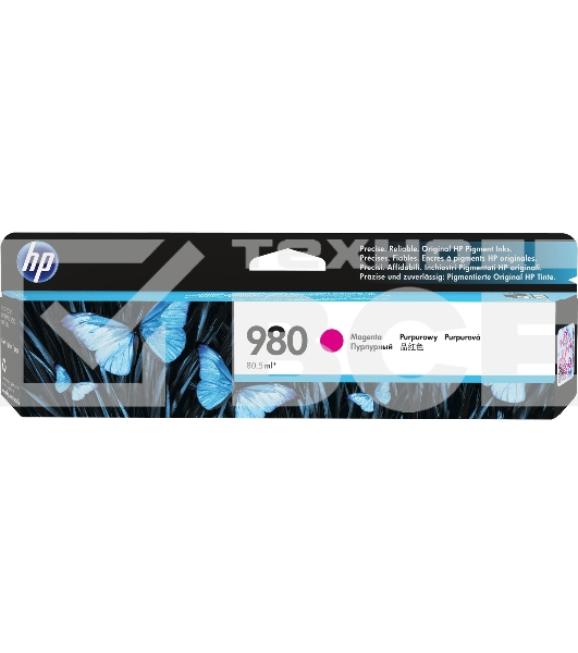 Картридж струйный HP D8J08A пурпурный для HP OJ Ent X585/X555 (6600стр.)
