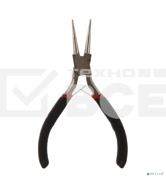 Круглогубцы Rexant Мини 120 мм никелированные, авторазжим, обливные рукоятки