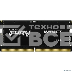 Оперативная память Kingston Fury Impact, DDR5, 8GB (1x8GB), 4800MHz, CL38 SO-DIMM, фото2