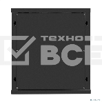 Шкаф телекоммуникационный 19' настенный 12U ExeGate EC-WM-12U.450.M.BLACK (19', 12U, 600x450x635 мм (ШхГхВ), передняя дверь металл, съемные боковые панели, пыле- и влагозащита IP23, черный RAL 9004), фото15