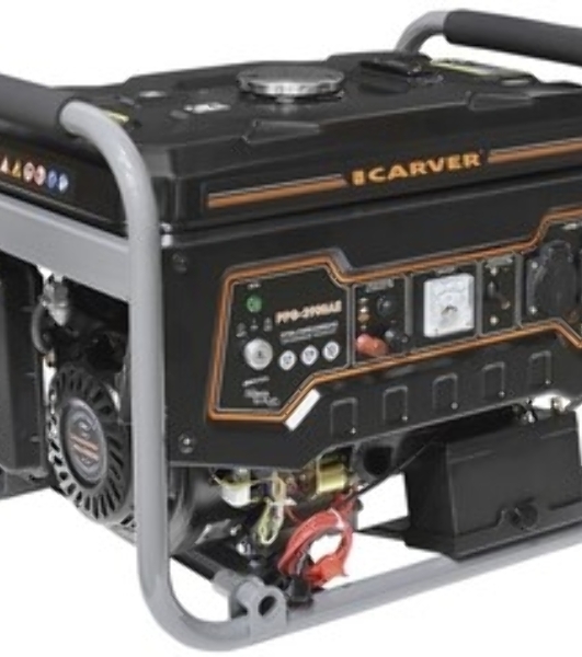 Электрогенератор бензиновый Carver PPG-3900АE, 3.2 кВт, 65дБ, 46 кг