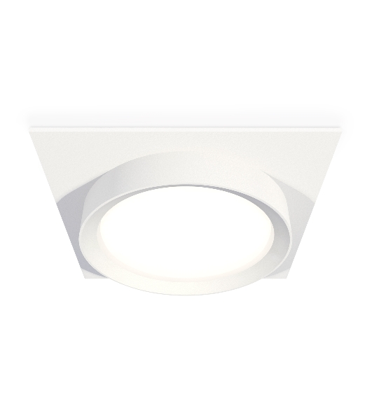 Комплект встраиваемого светильника Ambrella light XC8061001 SWH белый песок GX53 (C8061, N8112)