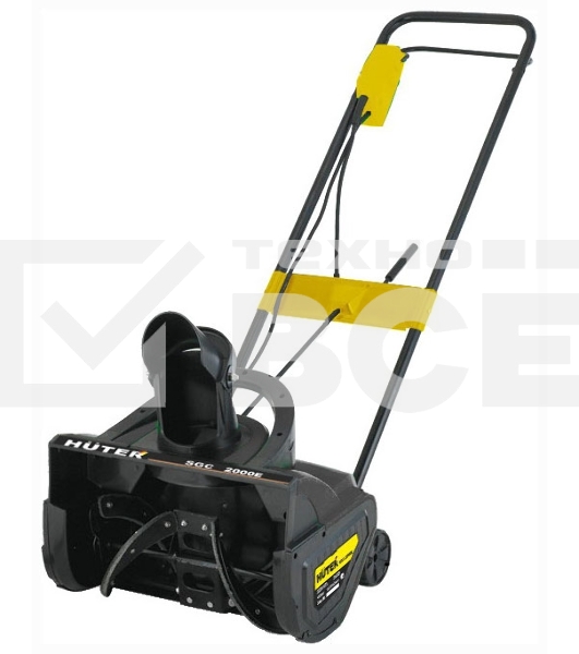 Снегоуборщик электрический Huter SGC 2300E (2000Е) 2.0кВт