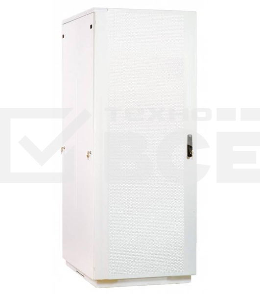 Шкаф коммутационный ЦМО ШТК-М-42.8.8-4ААА 42U 800x820мм пер.дв.перфор. задн.дв.стал.лист 2 бок.пан. 500кг белый