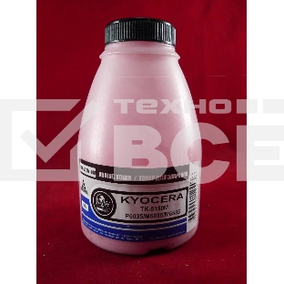 Тонер для Kyocera TK-5150M, P6035/M6035/M6535 Magenta (фл. 140г) Black&White Premium