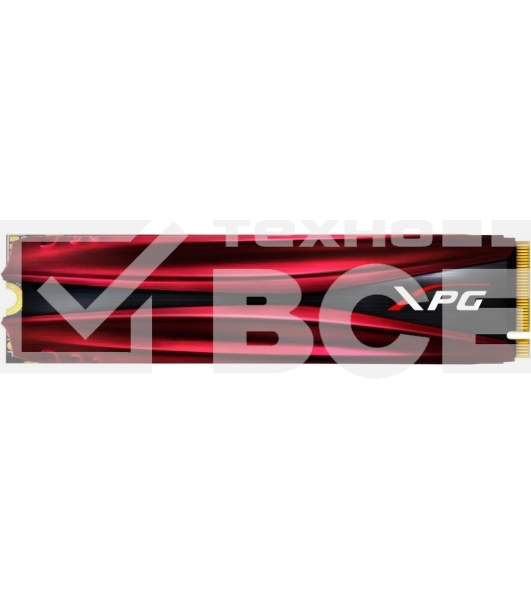Накопитель SSD ADATA XPG GAMMIX S11 Pro, 256Gb, PCIe 3.0 x4, M.2 2280, NVMe, R/W 3500/1200, с радиатором