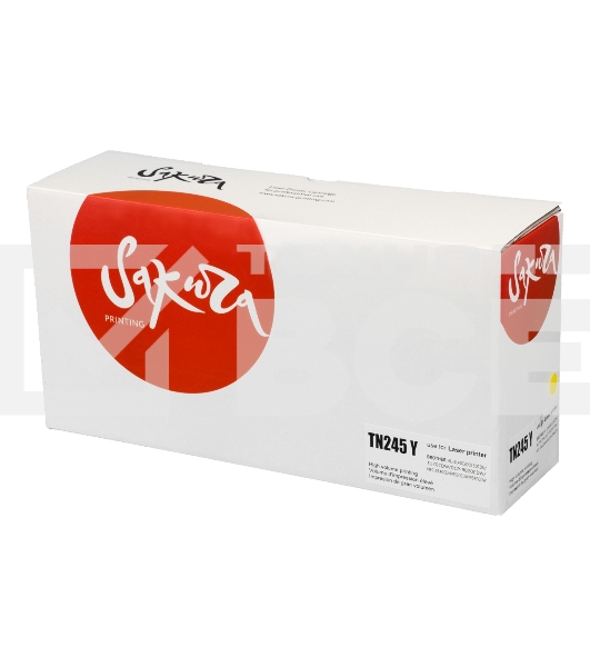 Картридж Sakura TN245C для Brother HL-3140/3150/3170, DCP-9020, MFC-9140/9330/9340, желтый, 2 200к.