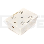 Розетка NA216 RJ-45 кат.6 внешняя 1 порт, 110&Krone, фото 1