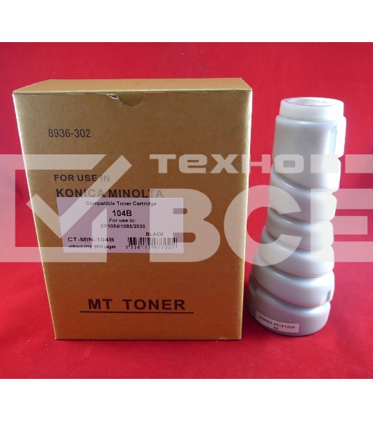 Тонер-туба ELP 104B черный (7500 стр.) для Konica-Minolta EP1054/1085/2030