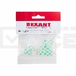 Площадка самоклеящаяся c клипсой под шлейф Rexant (ПКШ) 17х12 мм, упаковка 10 шт., фото4