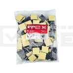 Площадка EKF plc-20x20-b самоклеящаяся (20х20мм.) черная (100шт.) EKF, фото6