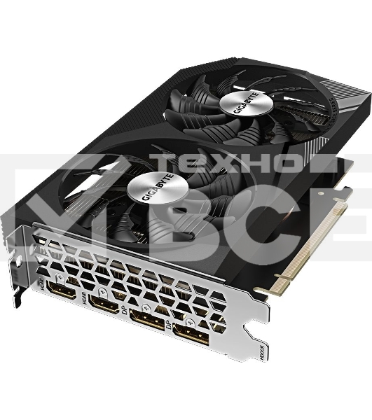 Видеокарта GIGABYTE GV-N3050WF2OCV2-8GD NVIDIA GeForce RTX3050 8Gb GDDR6 128bit 2xHDMI 2xDP