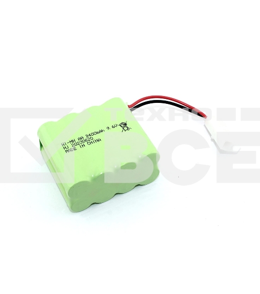 Аккумулятор Ni-Mh 9.6V 2400 mAh AA Row разъем KET-2P (4+4)