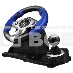 Руль чёрный Sven GC-W600 (виброотдача, педали, джойстик, 12 кн., USB), фото4