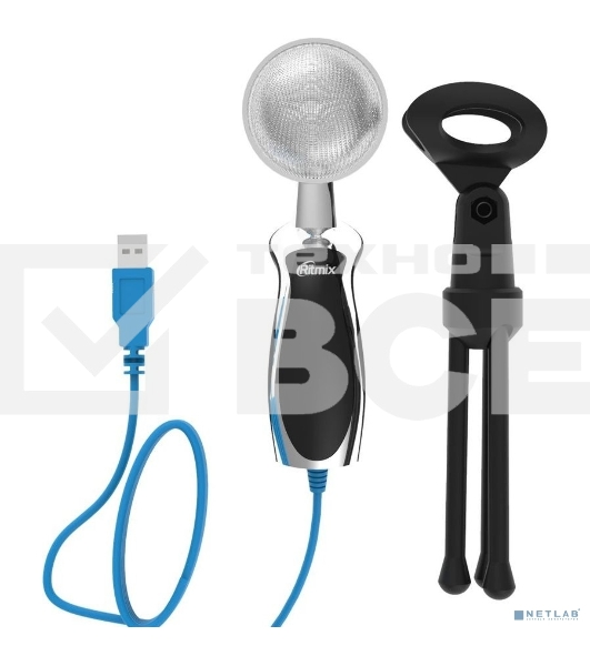 Микрофон RITMIX RDM-127 USB черный
