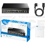 Коммутатор Cudy GS1010PE (L2) 10x1Гбит/с 8PoE+ 120W неуправляемый, фото4