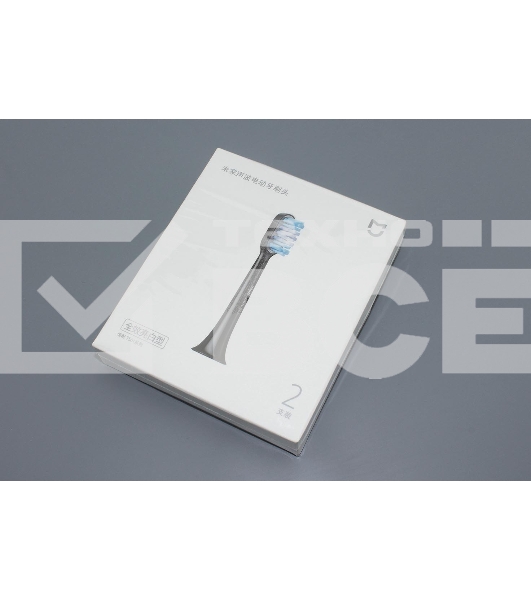 Сменные насадки для электрической щетки Xiaomi Mijia Sonic Electric Toothbrush T501 2шт, dark gray