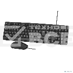 Комплект клавиатура + мышь CBR KB SET 709, USB. Клавиатура: 104 кл., офисн., 1,5 м. Мышь: 1000 dpi, 3 кн., 1,5 м, фото3