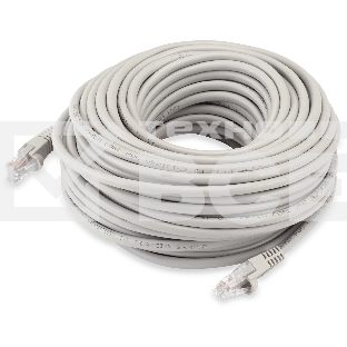 Патч-корд Buro UTP-5E-20M-G-LSZH UTP cat.5E 20м серый RJ-45 (m)-RJ-45 (m)