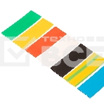 Набор термоусаживаемых трубок Rexant №20 ТУТ нг 20/10 мм, 7 цветов (упак. 21 шт. по 10 см), фото 1