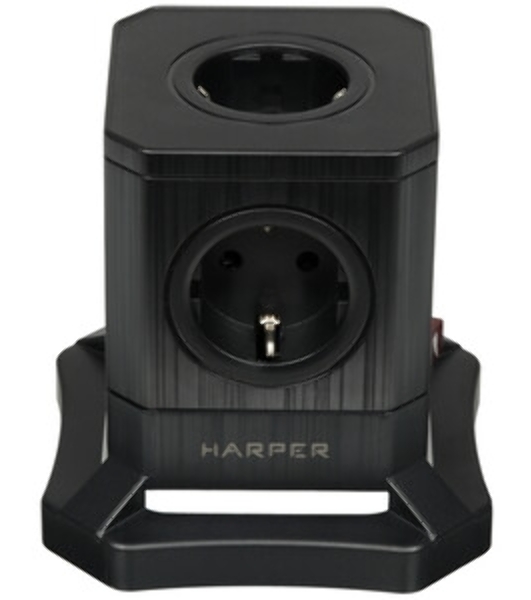 Сетевой фильтр Harper UCH-715 Black PD3.0