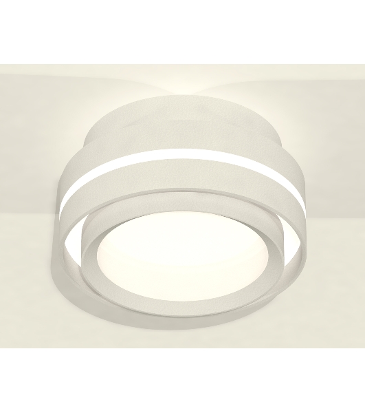 Светильник Ambrella Light XS8412001 SWH/CL белый песок/прозрачный GX53 (C8412, N8112)