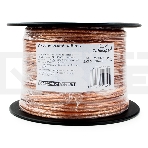 Акустический кабель Cablexpert CC-TC2x2,5-50M, прозрачный,  50 м, на катушке, фото2