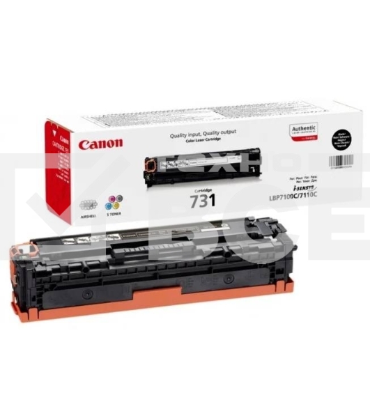 Картридж лазерный Canon Cartridge 731BK (6272B002) черный (1400 стр.) для Canon LBP7100Cn/7110Cw