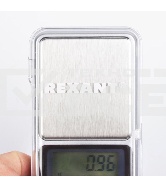 Весы карманные электронные от 0,01 до 200 грамм  Rexant