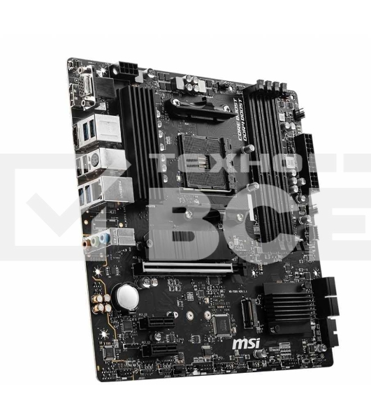 Материнская плата MSI B550M PRO-VDH, AM4, AMD B550, 4xDDR4, 4xSATA, 2xM.2, 1xPCI-E 4.0 x16, 2xPCI-E x1, 1xDP, 1xHDMI, 1xVGA, 1x 1Gb LAN, 2xUSB 2.0, 4xUSB 3.2 Gen 1, 3x3.5 мм, 7.1, Micro-ATX