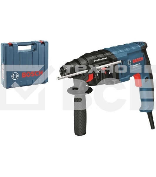Перфоратор Bosch GBH 220 патрон:SDS-plus уд.:2Дж 720Вт (кейс в комплекте)