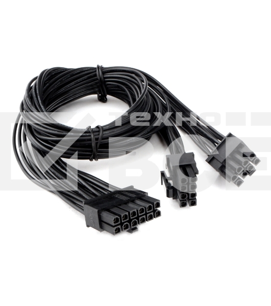 Кабель питания Cablexpert CC-PSU-2812 для видеокарт NVIDIA GPU 12-pin / 2 x 8-pin (6+2)