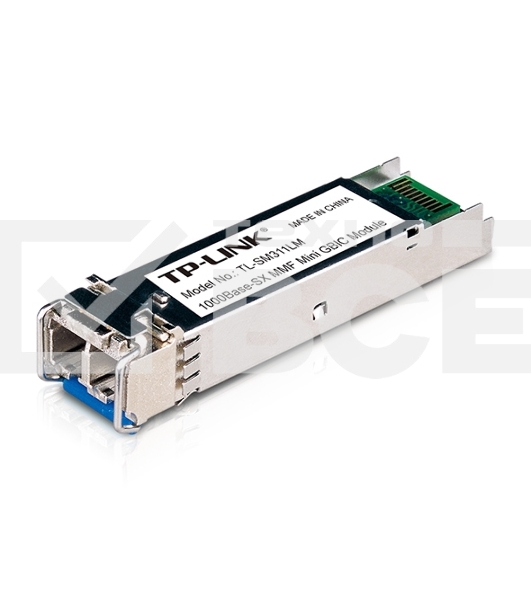 Модуль TP-Link SMB TL-SM311LM Gigabit SFP module, Multi-mode, MiniGb,IC, LC interface, Up to 550/275m distance