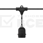 Шина в виде ленты Neon-night Belt-Light 2 жилы, шаг 40 см подвесные патроны E27 влагостойкая IP65, фото4