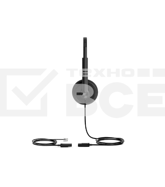 Гарнитура YEALINK YHS34 Lite Dual Дуо, Проводная, HD звук, QD, RJ9, шт