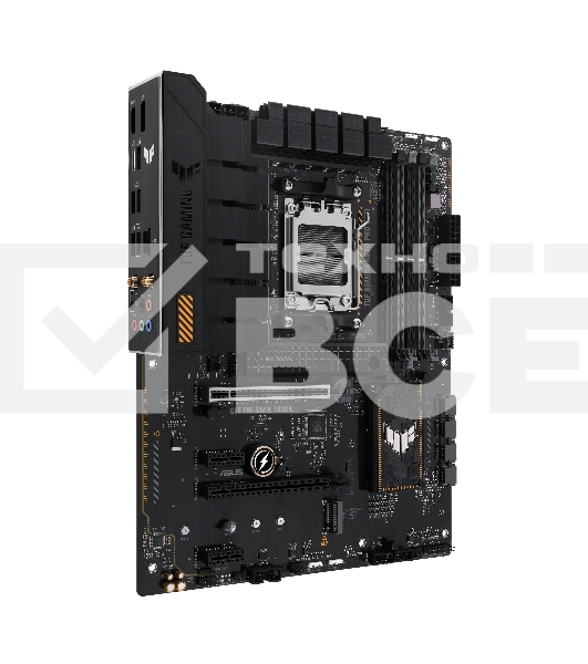 Материнская плата ASUS TUF GAMING A620-PRO WIFI, AM5, AMD A620, 4xDDR5, 4xSATA, 2xM.2, 1xPCI-E 4.0 x16, 1xPCI-E 3.0 x16, 2xPCI-E x1, 1xHDMI, 1xDP, 1x 2.5Gb LAN, 3xUSB-A 2.0, 2xUSB-A 3.2 Gen 2, 1xUSB-C 3.2 Gen 1, 5x3.5 мм, 7.1, ATX