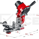 Станок заточной ЗУБР СЦ-200 для пильных цепей, d104 мм, 90 Вт, фото2