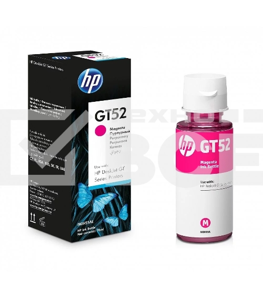 Картридж струйный HP GT52 M0H55AE пурпурный, 8000 стр. (70 мл), для HP DJ GT 5810/5820