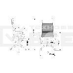 Кресло руководителя Бюрократ KB-6N/SL/B/TW-11 TW-01 TW-11 черный, сетка, крестовина хром, фото7
