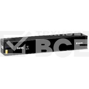 Картридж струйный Cactus CS-L0R12A (981Х) черный пигментный (250 мл) для HP PageWide 556dn Enterprise/586dn