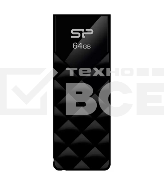 Флешка USB Silicon Power R/W USB Drive 64Gb Ultima U03 SP064GBUF2U03V1K USB2.0, Black